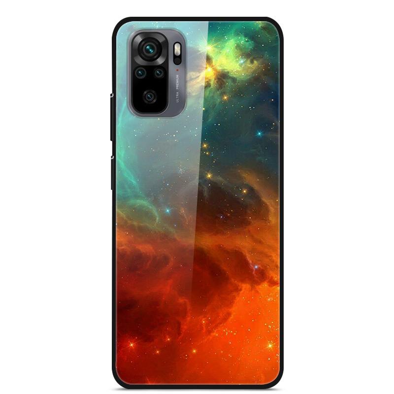 Tempered Glass Case For Xiaomi Redmi Note10 Pro Case Glass Back Cover For Xiaomi Redmi Note 10 10Pro Max Case Note10 5G Shell