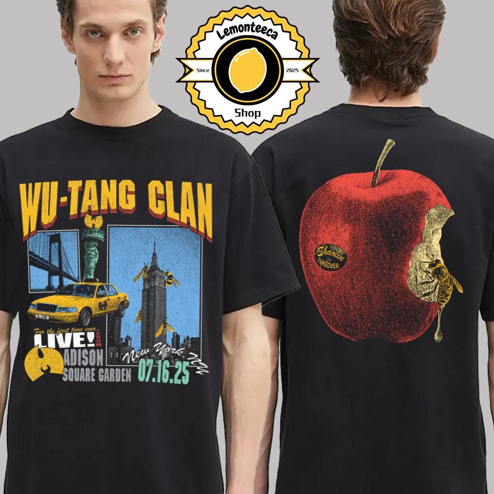 Wu Tang Clan Final Chamber Tour New York City 2026 T-shirt XXXXL