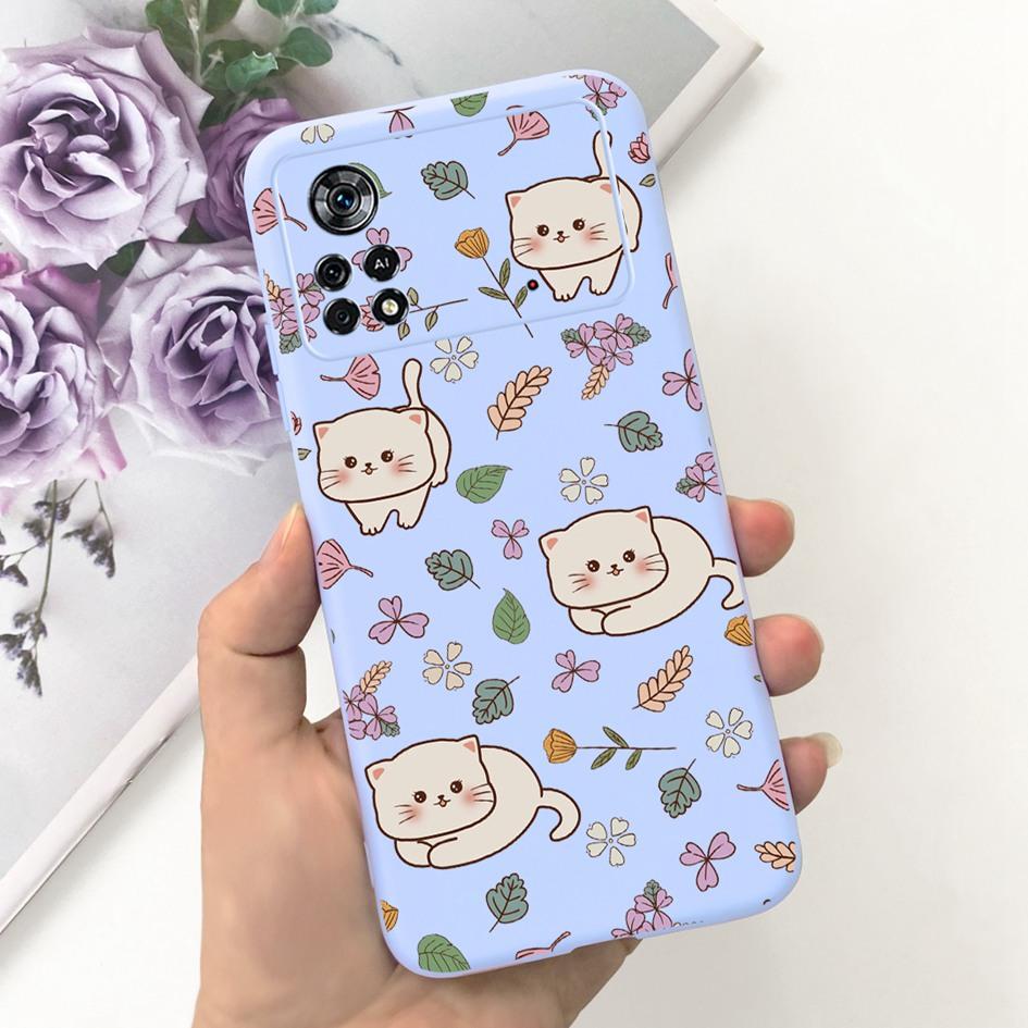 For Xiaomi Poco X4 Pro 5G Case Cute Astronaut Shockproof Silicone Soft Funda Phone Cover For Xiomi Poco X4 Pro Protective Bumper