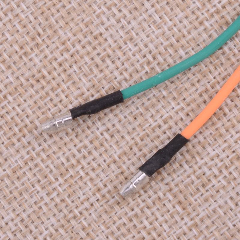 2Pcs Amber Lens Motorcycle Turn Signal Light Blinker Indicator