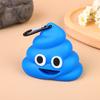 Poop Shaped Pet Waste Bag Dispenser with Clip Portable Dog Bag Holder for Outdoor Walking Travel Hiking and Daily Pet Care