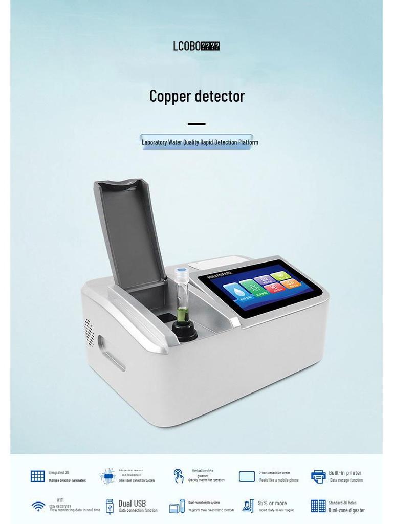 Copper Element Water Quality Analyzer for Enterprise Sewage