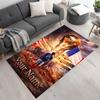 Mbappé Personalized Text Carpet Suitable for Entryway Balcony Bedrooms Hallway Antislip Carpet Decorate Offices Perfect Birthday/Christmas Gift Idea
