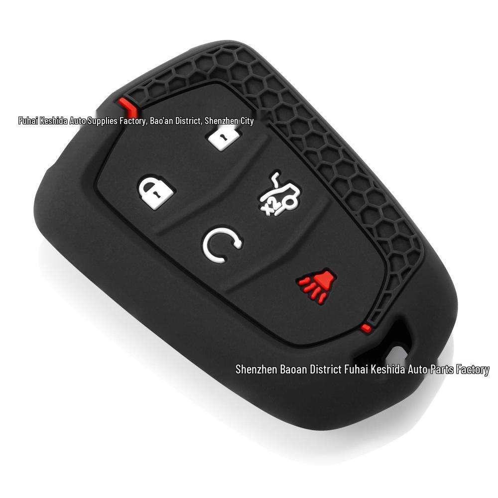 Cadillac XT5 XT4 XTS CT6 SRX ATSL XT6 Silicone Key Case Cover