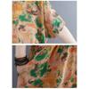 Dimanaf Vestido de Verano Talla Grande para Mujer Casual Largo Vintage Lino Suelto Básico Estampado Floral