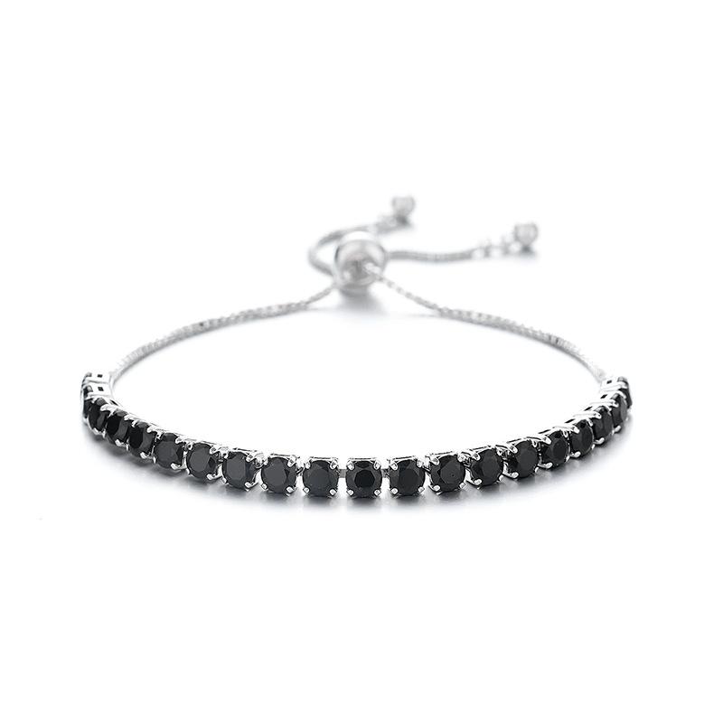 New 925 Sterling Silver Bracelet AAA Zircon High Quality Romance Bracelet Chain For Women Engagement Party Wedding Jewelry Gift