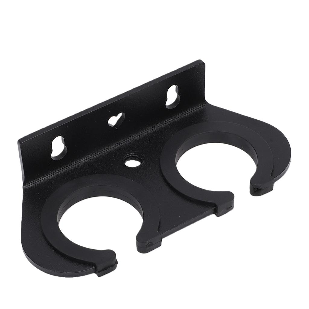 2 Slot Microphone Holder Shockproof Wired and Wireless Mic Storage Hanger Stand Or Wall Mount