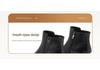 Red Dragonfly Women's High-Heel Winter Boots - Genuine Leather, Height-Boosting, Velvet-Lined, Thickened, High-Top