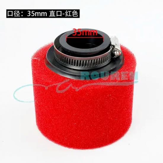 Motocross ATV Foam Air Filter Sponge Cleaner Moped 35mm 38mm 42mm 45mm 48mm 50mm 60mm Scooter Dirt Pit Bike Motorcycle Accessory