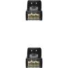 Câble réseau - NANOCABLE - RJ45 UTP Cat6a - 3m - 100% cuivre - Noir