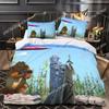 Anime Grizzy e i Lemming 3D NUOVO Copripiumino Federa Set Biancheria da Letto Adulto Ragazzo Ragazza Decorazione Camera da Letto Singolo Matrimoniale Grande