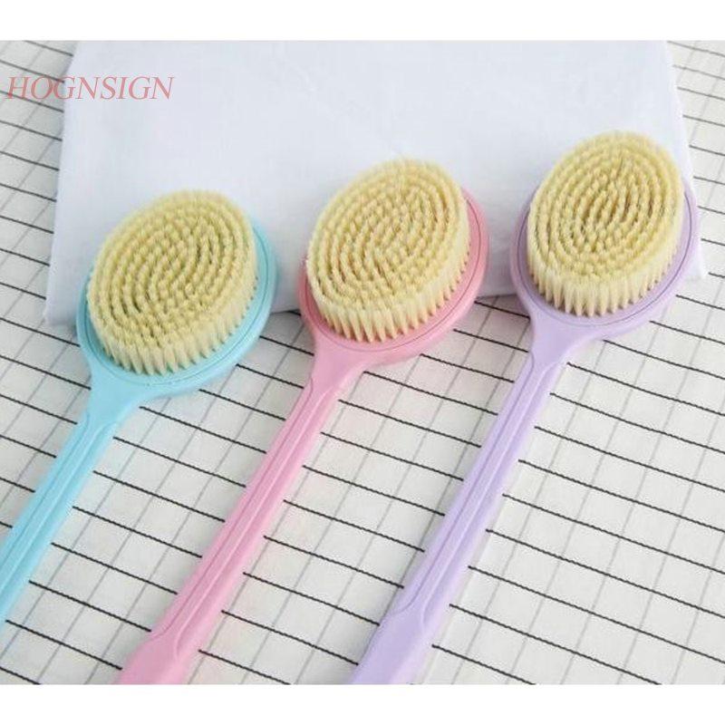 Bathing Bath Brush Massage Back Rubbing Body Shower Tool Soft Hair Long Handle Home Adult Dormitory Artifact Cleansing Hot Sale