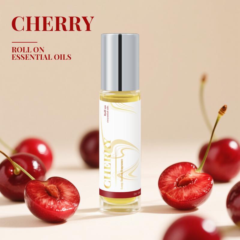 10Ml Fragrance Oil Roll On Fragrance Fresh Elegant Cherry Scent Lasting Fragrance Dating Daily Use