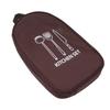 Camping Travel Cooking Utensils Bag Travel Cookware Pouch Bag with Handle for BBQ Camp Cookware Kitchen Kit Brown