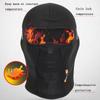 Winter Thermal Cycling Face Mask Balaclava Head Cover Windproof Motorcycle Helmet Liner Thermal Warm Outdoor Sports Headwear