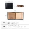 Made with British Bridle Wallet [British Green] Bi-fold Wallet, Leather, Men's (01. Black)