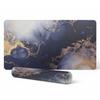 Universal Protective Mat for Table and Countertop Abstract Marble 90X45 Cm