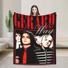 Gerard Way MCR VIntage   Blanket Quality Soft My Chemical Romance Throw Blanket Winter Students Living Room Fashion Bedspread