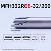 Inner Hole Face Grooving Tool Holder MFHR/L Flat 320/420/325/425 Groove Tool, Spring Steel