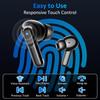 Kabellose Ohrhörer Bluetooth 5.4 6 Mikrofone ENC Geräuschunterdrückung Ohrstöpsel Tiefer Bass HiFi Stereo LED-Anzeige 48H Wiedergabezeit Kopfhörer IPX7 Kopfhörer Android iOS