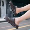 New Slippers Men Comfortable Beach Sandals Men 2024 Summer Casual Anti Slip Outdoor Hollow Breathable Clogs Sandals for Men