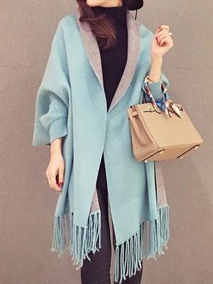 Cardigan Mantello Forma Scialle Donna VKA-002