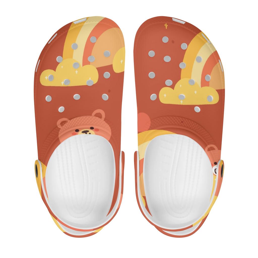 Fashion Pattern EVA Clogs for Women Men Ventilated Breathable Slip On Casual Footwear Soft Sole Summer Sandals Casual Daily Wear