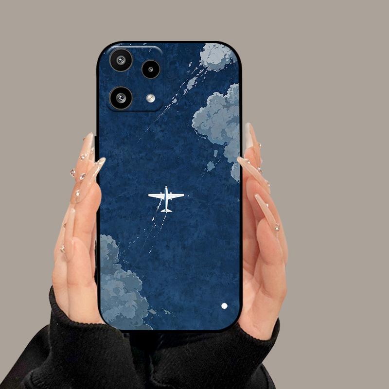 For Nothing Phone 3a Lite Case Cute Cartoon Painted Soft Silicone Back Cover For Nothing Phone3a Lite 3aLite TPU Bumper Coque