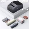Car Armrest Storage Solution with Anti Slip Base Convenient Car Armrest Organizers for Secure Placement During Travel