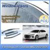 For Hongqi H5 MK2 Ousado 2022-2025 Window Door Visor Vent Awning Sun Rain Wind Guard Cover Deflector Weathershield Accessories