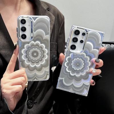 Phantom Flower Crystal Case for Samsung S26 Ultra, Note 20 Ultra, A57/A12/M12 5G/4G
