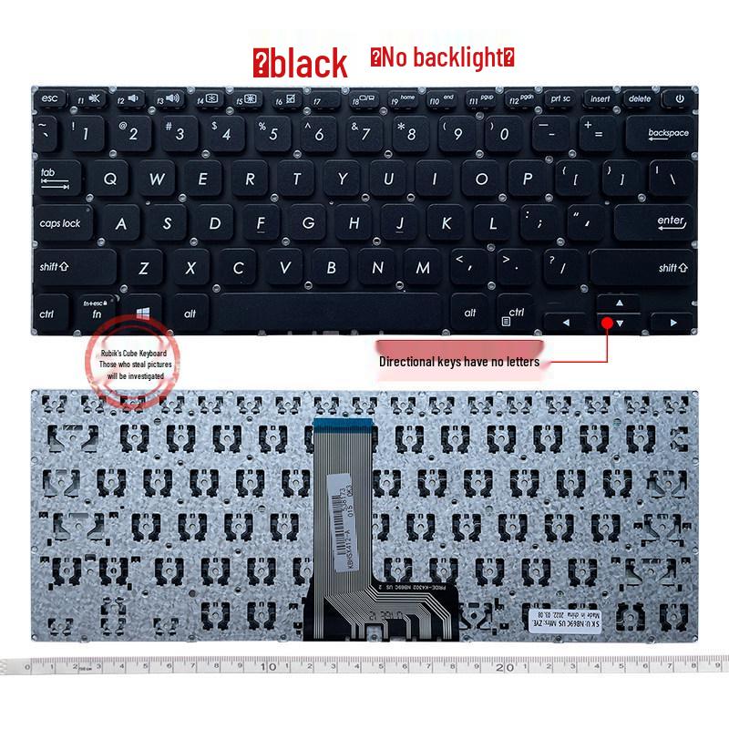 

Compatible Keyboards for ASUS R423 V4000U/D/F, R424/F/FA, A412/D/FL/DA, and X412/FA/U Laptops
