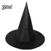 Leichtes Kostümzubehör Zauberer Cosplay Hut Damen für Gothic Hexe 15 Zoll Oxford-Stoff Spitz zulaufendes Zubehör Halloween Kostümparty