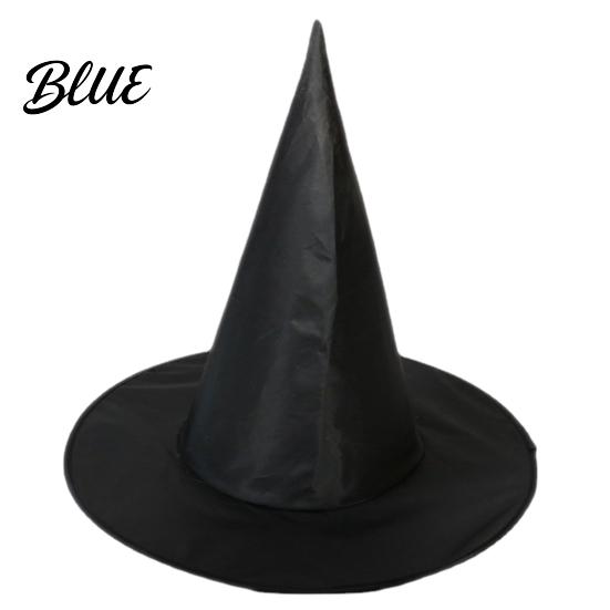 Leichtes Kostümzubehör Zauberer Cosplay Hut Damen für Gothic Hexe 15 Zoll Oxford-Stoff Spitz zulaufendes Zubehör Halloween Kostümparty