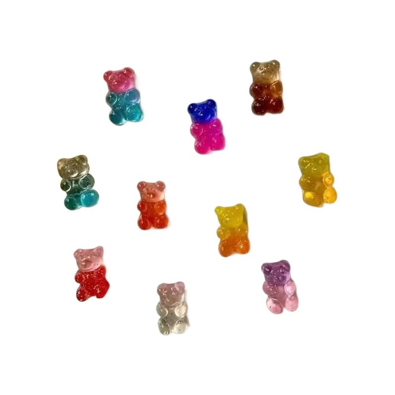 Refrigerator Magnets 10Pcs Cartoon Bear Fridge Magnets Fridge Magnets Decorations for Office Kitchen Home School