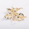 Irises Flower Design Brooch Jewelry With Enamel Finish Sturdy Copper Construction 11g Comfort Fit Unisex Gift