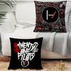 HOT-T-Twenty One Pilots Pillow Case Plush Fabric Soft Pillowcase Double Sided Print Sofa Cushion Cover Throw