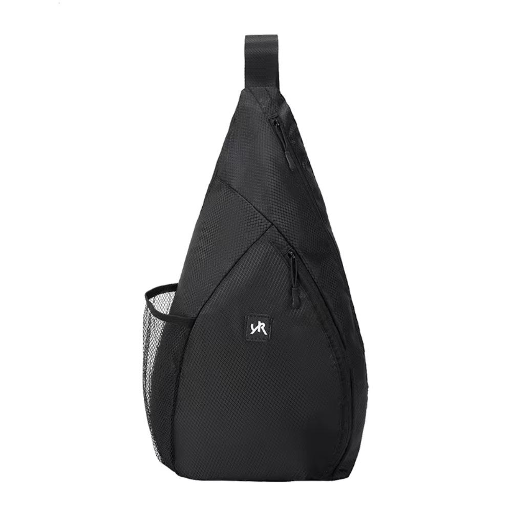 Side Pocket Badminton Racket Bag Large Capacity Tennis Should Bag Sports Sling Bag Outdoor Sport
