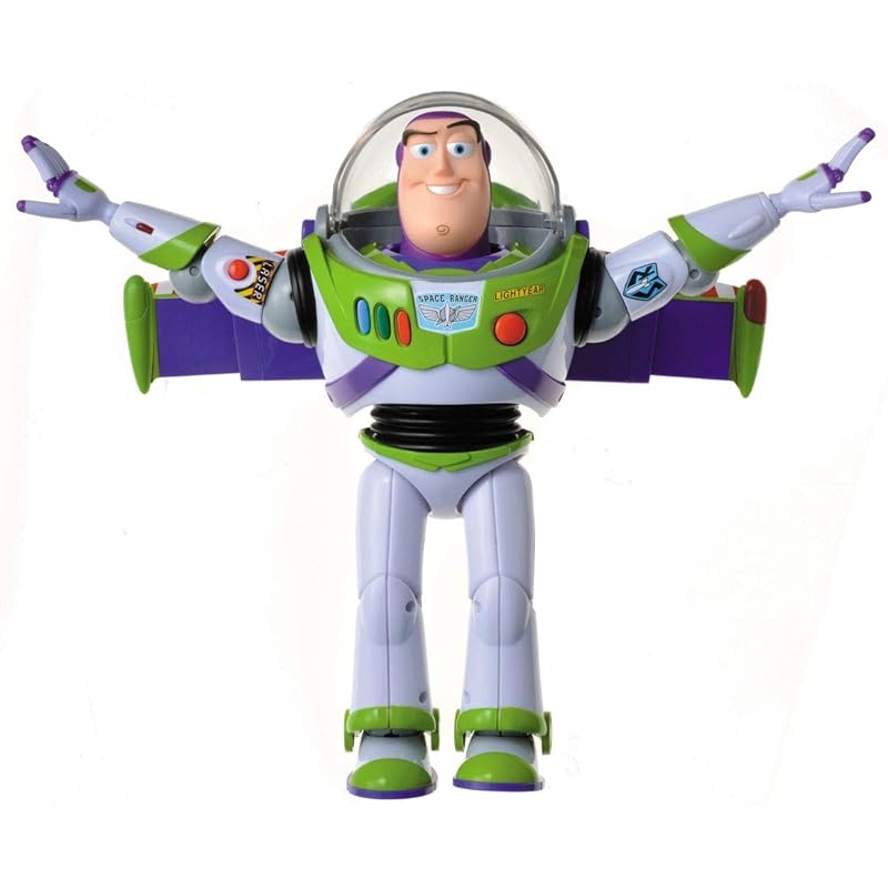 Toy Story 4 Life-Size Talking Figure Buzz Lightyear (28cm Long)