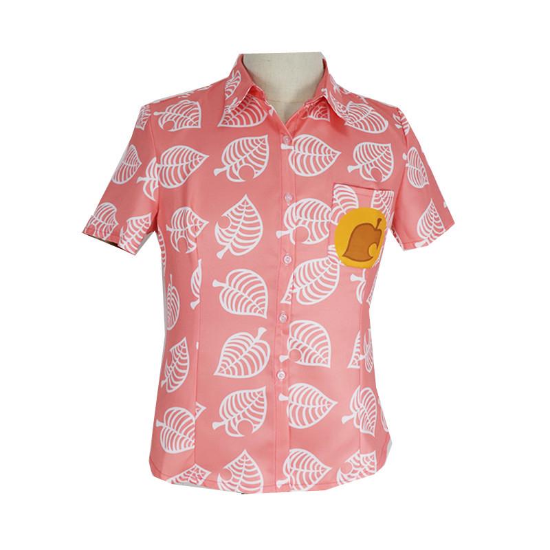 Animal Crossing Leaf Shirt: Tom Nook & Jingle Beans Cosplay - Unisex Comfort 130 Kids