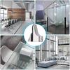 Adjustable Glass Shelf Bracket, 4 Pcs Glass Shelf Bracket, Wall Mounted Glass Clamp, Glass Shelf Bracket, For Glass Shelf - DD