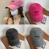 Stylish Adjustable Pink Baseball Cap For Women With Soft Top Perfect For Spring And Summer