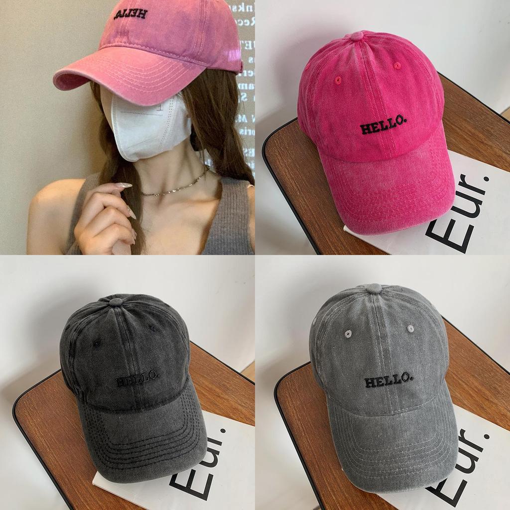 Stylish Adjustable Pink Baseball Cap For Women With Soft Top Perfect For Spring And Summer