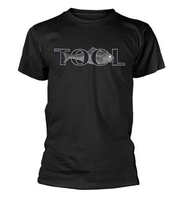 Werkzeug Fisch Schwarzes T-Shirt, Alle Größen S-5XL
