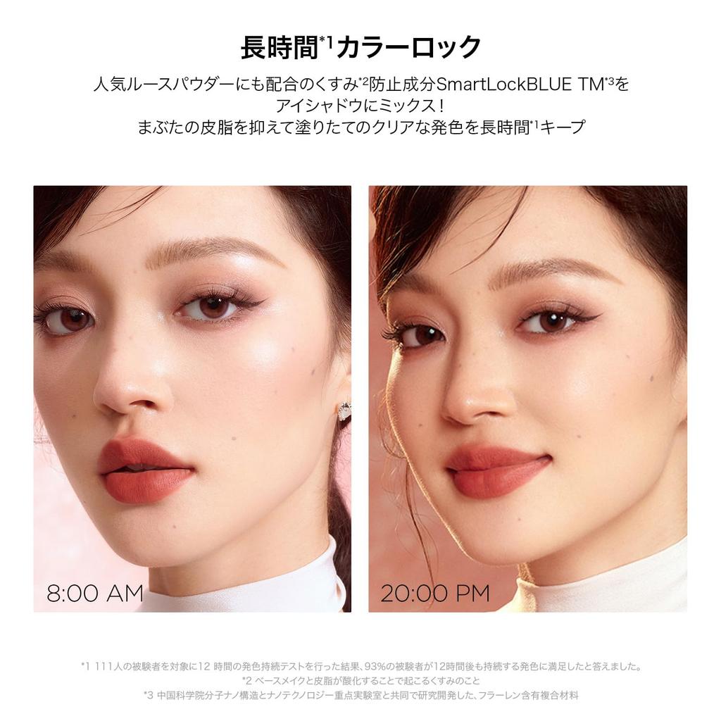PERFECT DIARY Eyeshadow Designer Eyes & Cheek Multi-Palette, High-Adhesion, Beautiful Color Payoff, Elegant Design for Everyday Makeup (03 Sheer Rose)