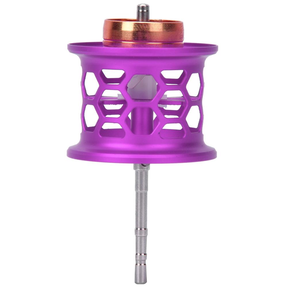 Aluminum Alloy Modified Wire Cup DIY Fishing Lure Baitcast Reel Fish Reels Accessorypurple