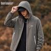 MARK FAIRWHALE Men's Ant-Wrinkle Lightweight Hooded Jacket