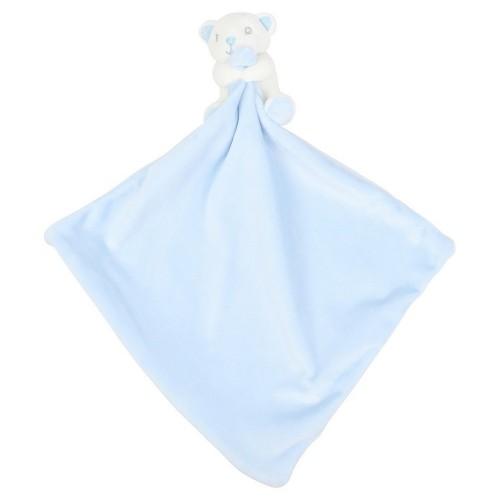 Mumbles Bear Rattle Baby Blanket