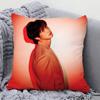 Koreanischer Sänger Star Park Chanyeol Kissenbezug Quadratisches Kissen Schlafzimmer Sofa Freizeit Komfort Kissen Wohnzimmer Heimdekoration 40X40