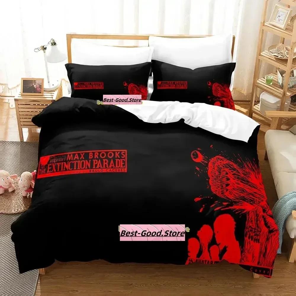 Comics Extinction Parade Bedding Set Cartoon Anime three-piece set Adult Kid Bedroom Duvetcover Sets funda cama infantil